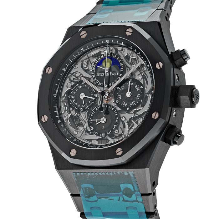 Audemars Piguet Royal Oak 26605CE.00.1248CE.98 Grand Complications Perpetual Calendar Black Ceramic - Image 2