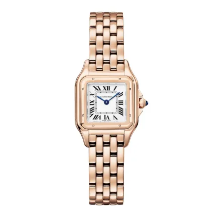 Cartier Panthère De Cartier Watch, Small Model, Quartz Movement, Case In Rose Gold WGPN0006