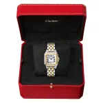 Cartier Panthère De Cartier Watch Medium Model, Quartz Movement, Yellow Gold, Steel W2PN0007 - Image 2