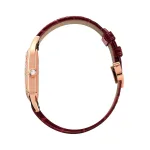 Cartier Santos-Dumont Watch Large Model, Rose Gold, Diamonds, Leather Strap WJSA0016 - Image 4