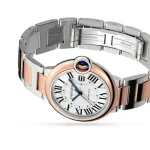 Cartier Ballon Bleu De Cartier Watch, 36 Mm, Mechanical Movement With Automatic Winding. Steel Case, Rose Gold W2BB0033 - Image 2