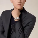 Cartier Ballon Bleu De Cartier Watch, 36 Mm, Mechanical Movement With Automatic Winding. Steel Case, Rose Gold W2BB0033 - Image 8