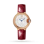 Cartier Ballon Bleu De Cartier Watch, 33mm, Self-Winding Mechanical Movement, Rose Gold WJBB0080