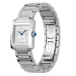 Cartier Tank Française Watch Small Model, Quartz Movement, Steel WSTA0065 - Image 4