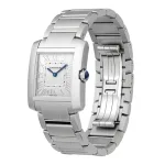 Cartier Tank Française Watch Medium Model, Quartz Movement, Steel WSTA0074 - Image 2