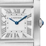 Cartier Tank Française Watch Medium Model, Quartz Movement, Steel WSTA0074 - Image 3
