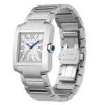 Cartier Tank Française Watch Large Model, Automatic Mechanical Movement, Steel WSTA0067 - Image 4