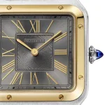 Cartier Santos-Dumont Watch, Large Model, Yellow Gold, High Autonomy Quartz W2SA0028 - Image 6