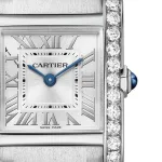 Cartier Tank Francaise watch, small model, quartz movement. W4TA0020 - Image 6
