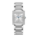 Cartier Tank Francaise watch, medium model, quartz movement. W4TA0021