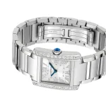 Cartier Tank Francaise watch, medium model, quartz movement. W4TA0021 - Image 5