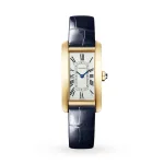 Cartier Tank Américaine Watch, Small Model, Quartz Movement, Yellow Gold WGTA0299