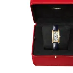 Cartier Tank Américaine Watch, Small Model, Quartz Movement, Yellow Gold WGTA0299 - Image 3