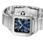 Cartier Santos De Cartier Watch, Large Model, Automatic Winding, Steel Case WSSA0071 - Image 7