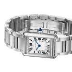 Cartier Tank Must Watch, Small Model, SolarBeat Photovoltaic Movement, Steel Case WSTA0121 - Image 3