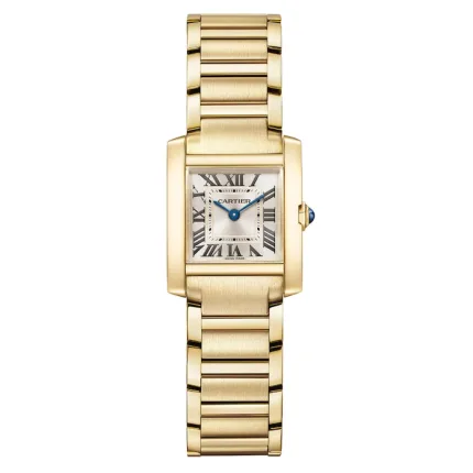 Cartier Tank Francaise Watch, Small Model, Quartz Movement, 18K Yellow Gold Case WGTA0344