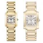 Cartier Tank Francaise Watch, Small Model, Quartz Movement, 18K Yellow Gold Case WGTA0344 - Image 6