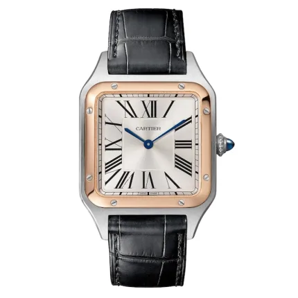 Cartier Santos-Dumont Watch, Large Model, Quartz Movement, Steel Case W2SA0037