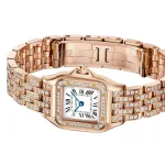 Cartier Panthere De Cartier Watch, Small Model, Quartz Movement, Rose Gold WJPN0061 - Image 5