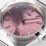 Omega Constellation Quartz Steel 28mm Ladies Watch Pink O13110286011001 - Image 8