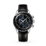 Omega Speedmaster Anniversary Series 40mm Mens Watch Blue -Black Leather Strap O31032405006001