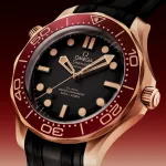 Omega Seamaster Diver 300M 42mm Mens Watch Black Rubber Strap O21092422001003 - Image 3