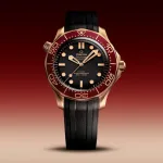 Omega Seamaster Diver 300M 42mm Mens Watch Black Rubber Strap O21092422001003 - Image 5