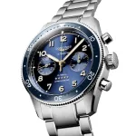 Longines Spirit Flyback 42mm Stainless Steel Blue Sunray Dial L38214936 - Image 2