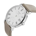 Longines Elegant Collection 34.5mm Ladies Watch Beige Strap L43124112 - Image 6