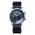 Longines Legend Diver 39mm Mens Watch Blue Fabric L37644902
