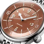 Longines Legend Diver 39mm Mens Watch Terracotta L37644966 - Image 5