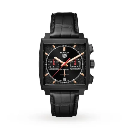 TAG Heuer Monaco Dark Lord 39mm Mens Watch CBL2180.FC6497
