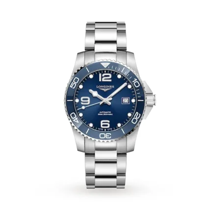 Longines HydroConquest Blue Dial 41mm Automatic Diving Mens Watch L37814966