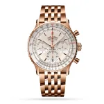 Breitling Navitimer B01 Chronograph 41 18k Red Gold Watch RB0139211G1R1