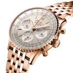 Breitling Navitimer B01 Chronograph 41 18k Red Gold Watch RB0139211G1R1 - Image 2