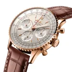 Breitling Navitimer B01 Chronograph 41 18k Red Gold Watch RB0139211G1P1 - Image 3