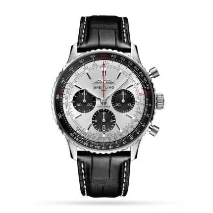 Breitling Navitimer B01 Chronograph 43 Stainless Steel Watch AB0138241G1P1