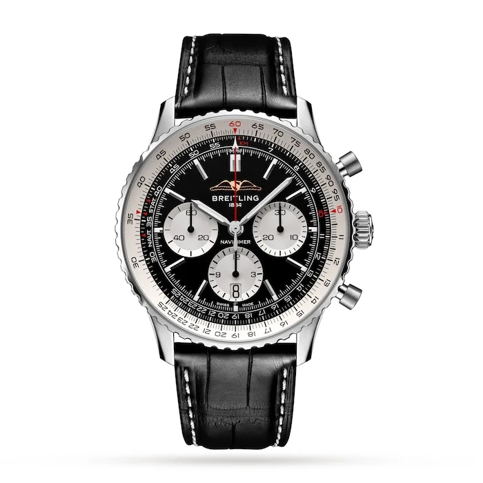 17532092_1 Breitling Navitimer B01 Chronograph 43 Stainless Steel Watch AB0138211B1P1 - Image 1