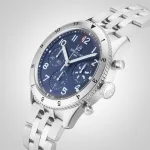 Breitling Classic AVI Chronograph 42 Tribute to Vought F4U Corsair Stainless Steel Watch A233801A1C1A1 - Image 7