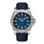 Breitling Avenger Automatic 42mm Mens Watch Blue Leather A17328101C1X1