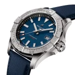 Breitling Avenger Automatic 42mm Mens Watch Blue Leather A17328101C1X1 - Image 3