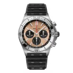Breitling Chronomat B01 Chronograph 42mm Mens Watch Copper Rubber AB0134101K1S1
