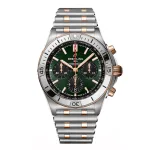 Breitling Chronomat B01 Chronograph 42mm Mens Watch Green UB0134131L1U1