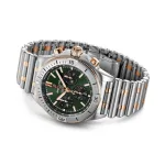 Breitling Chronomat B01 Chronograph 42mm Mens Watch Green UB0134131L1U1 - Image 4