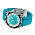 Breitling Superocean Automatic 44mm Mens Watch Turquoise Rubber A17376211L2S2 - Image 4