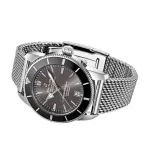 Breitling Superocean Heritage B20 Automatic 42mm UK Edition Mens Watch Grey Stainless Steel AB20102B1B1A1 - Image 3