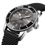 Breitling Superocean Heritage B20 Automatic 42mm UK Edition Mens Watch Grey Rubber AB20102B1B1S1 - Image 2