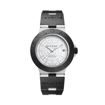 Bvlgari Aluminium Limited Edition 40mm Mens Watch Silver 103703