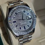 Rolex Day-Date 218349 White Gold Diamond Dial - Image 4