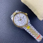Rolex Sky-Dweller 326933 Stainless Steel Yellow Gold White Dial (2022) - Image 9
